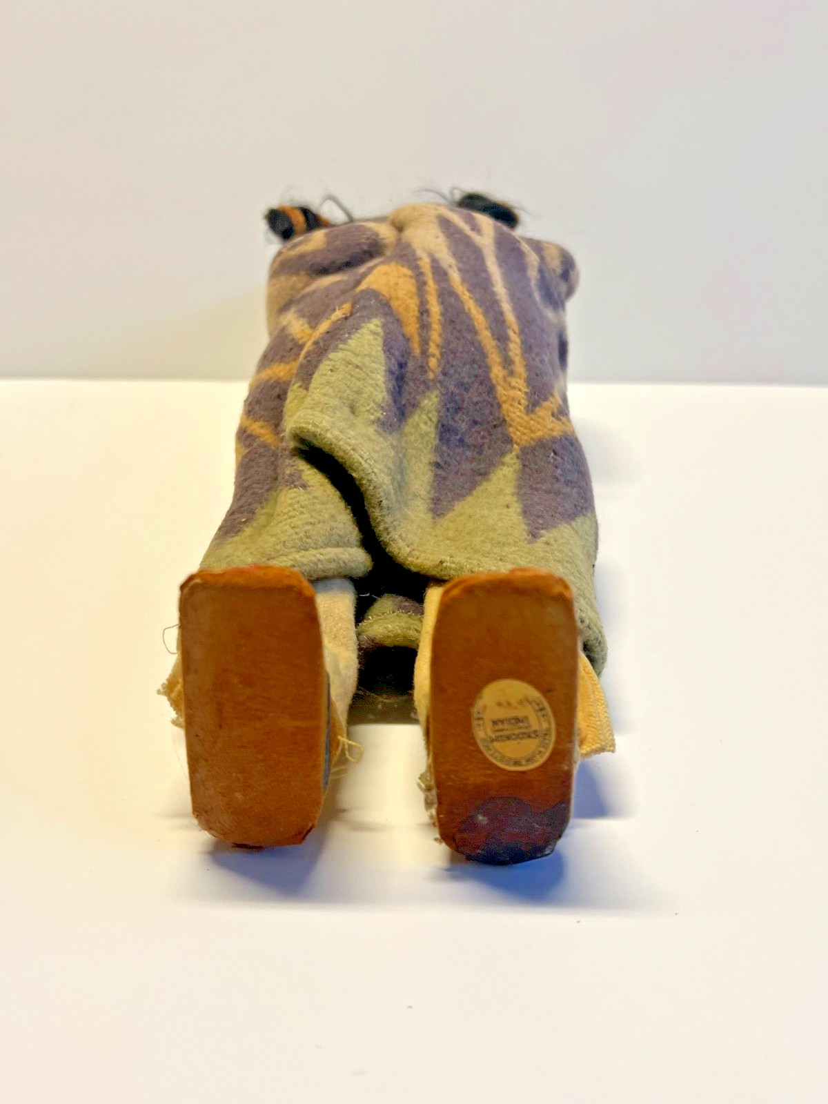 Antique Original Native American Skookum Doll ("Bully Good" Doll) Early 1900's