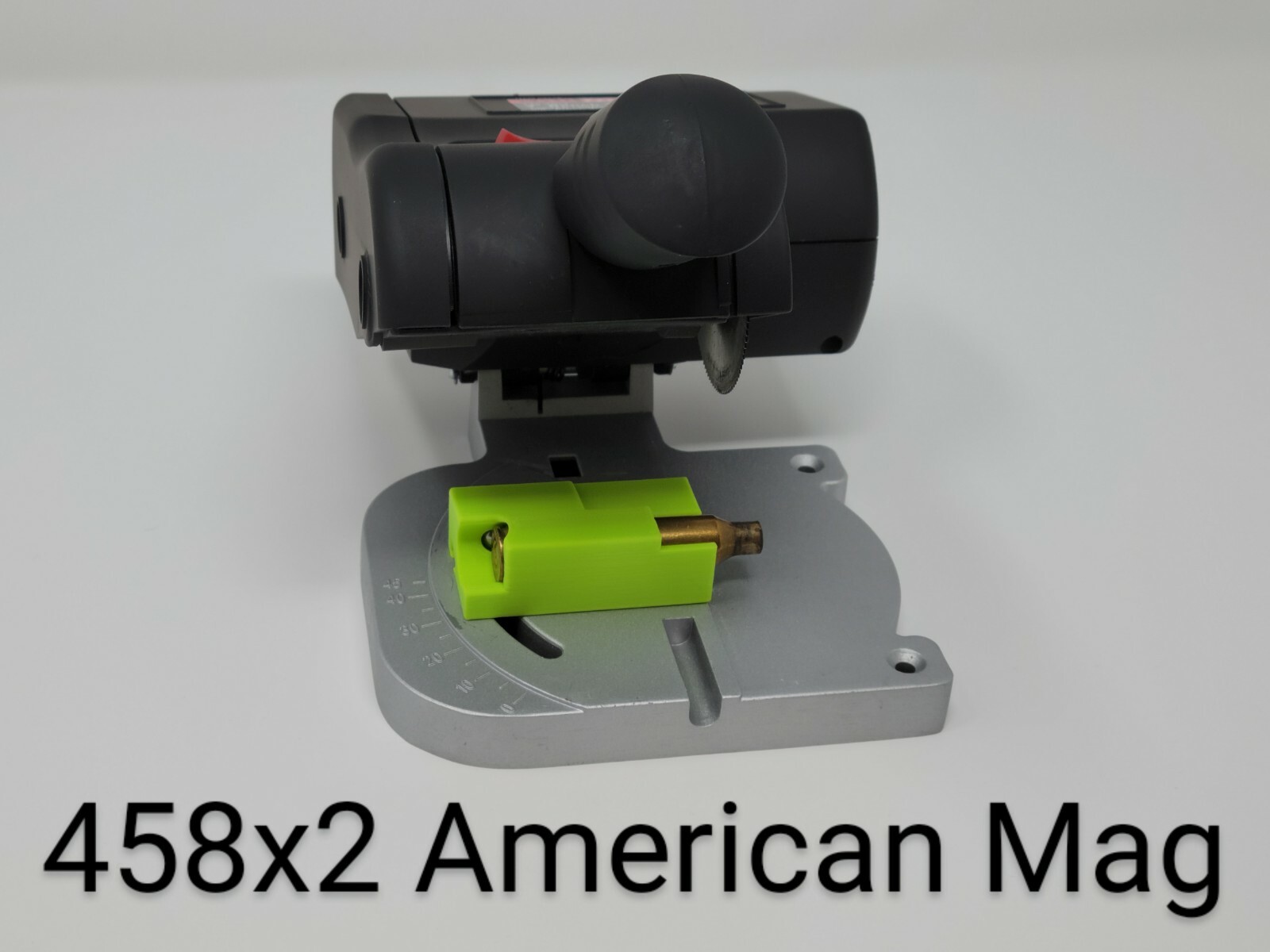 458×2 American Mag Cut off Trimming Jig Auto-Ejecting Brass Case Trimmer