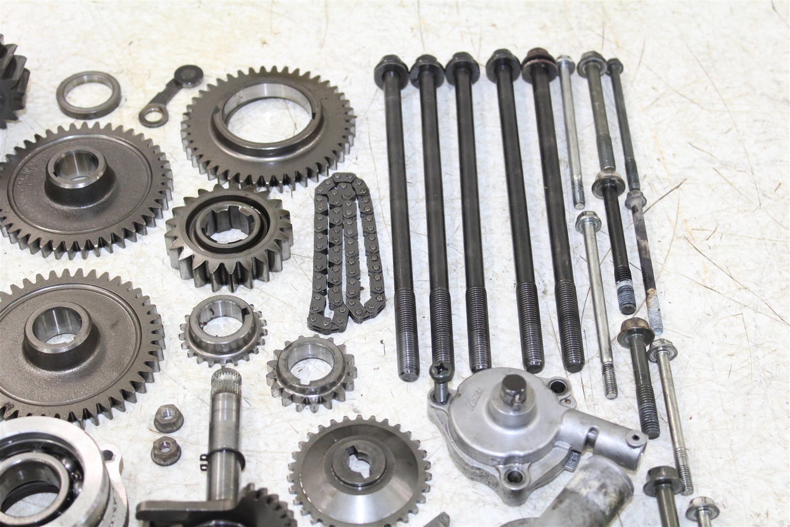 2006 Suzuki King Quad 700 4x4 Transmission Gears Shift Shaft Forks Drum 43054