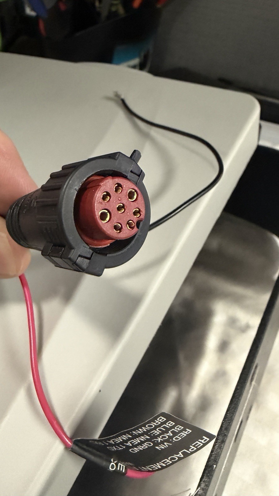 Garmin GPSMAP 840xs Chartplotter MFD Display w/ SunCover and cord