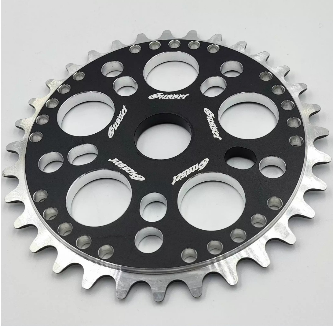 Vintage Gusset BMX Sprocket 32T 42T 44T Chainring Bicycle bmx Alloy Driveline