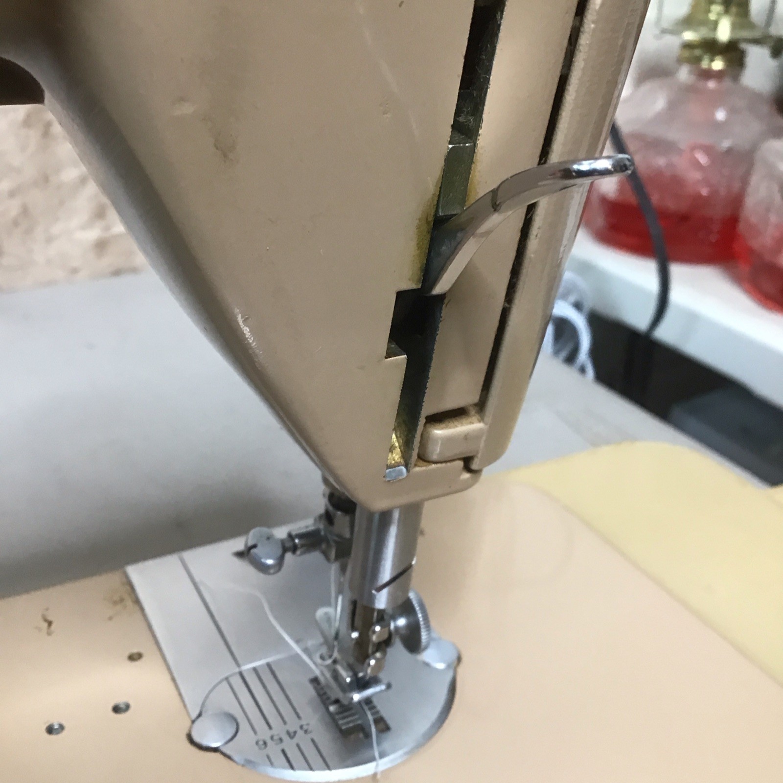 Vintage Singer 404A Sewing Machine With Case