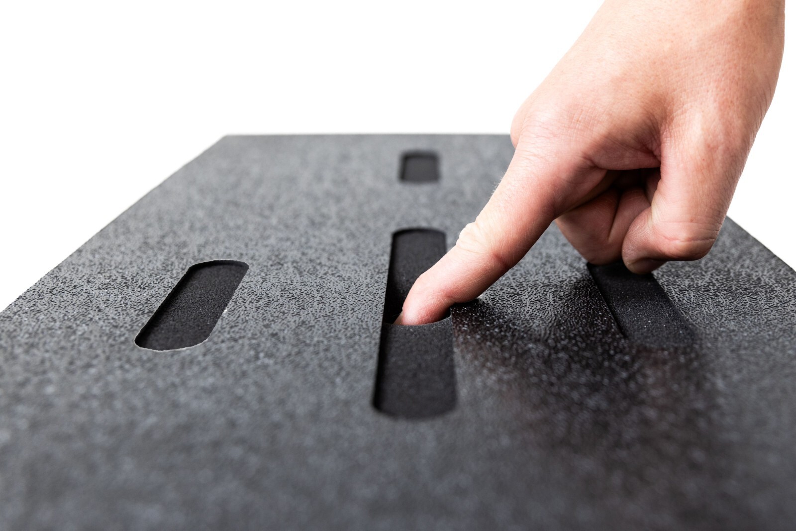 Beaver Tail Hitting Strip - The Most Realistic Golf Simulator Hitting Mat Strip