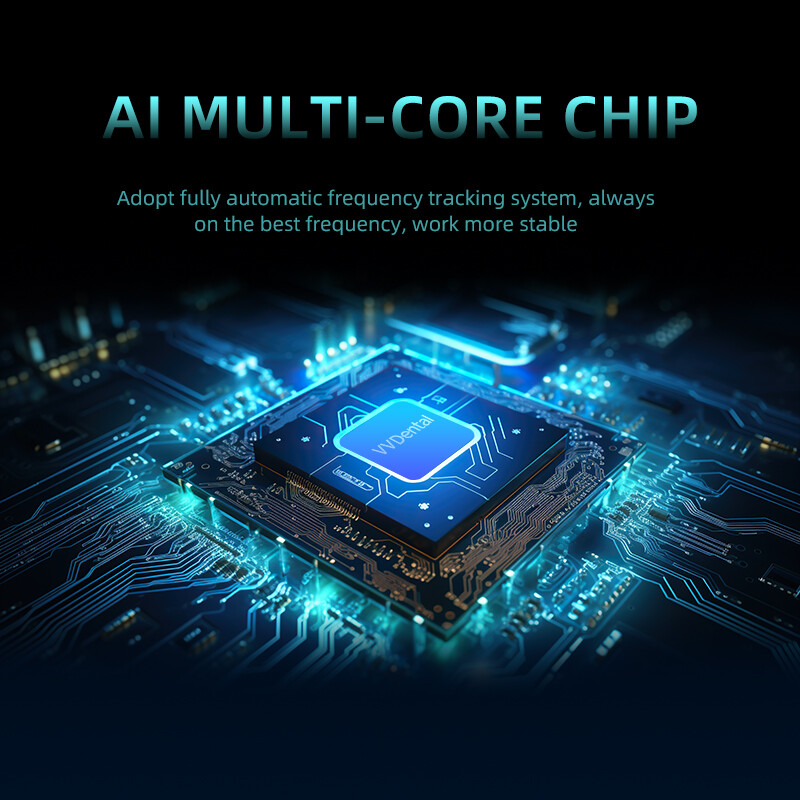 Dental Ultrasonic Piezo Scaler 600ml Tank 10Tip Fit EMS Woodpecker LED Handpiece