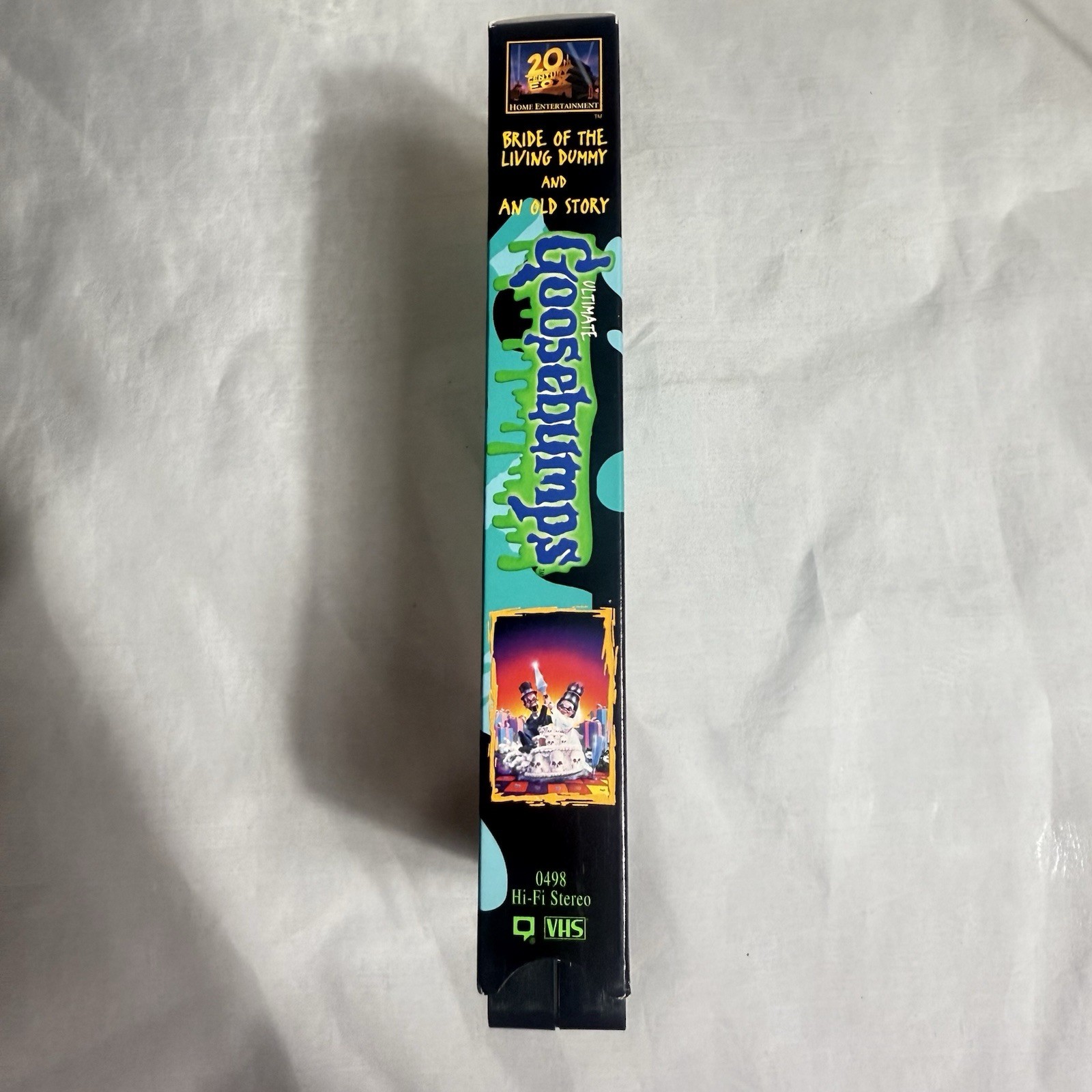 Ultimate Goosebumps Bride of the Living Dummy and An Old Story VHS 1997 Rare