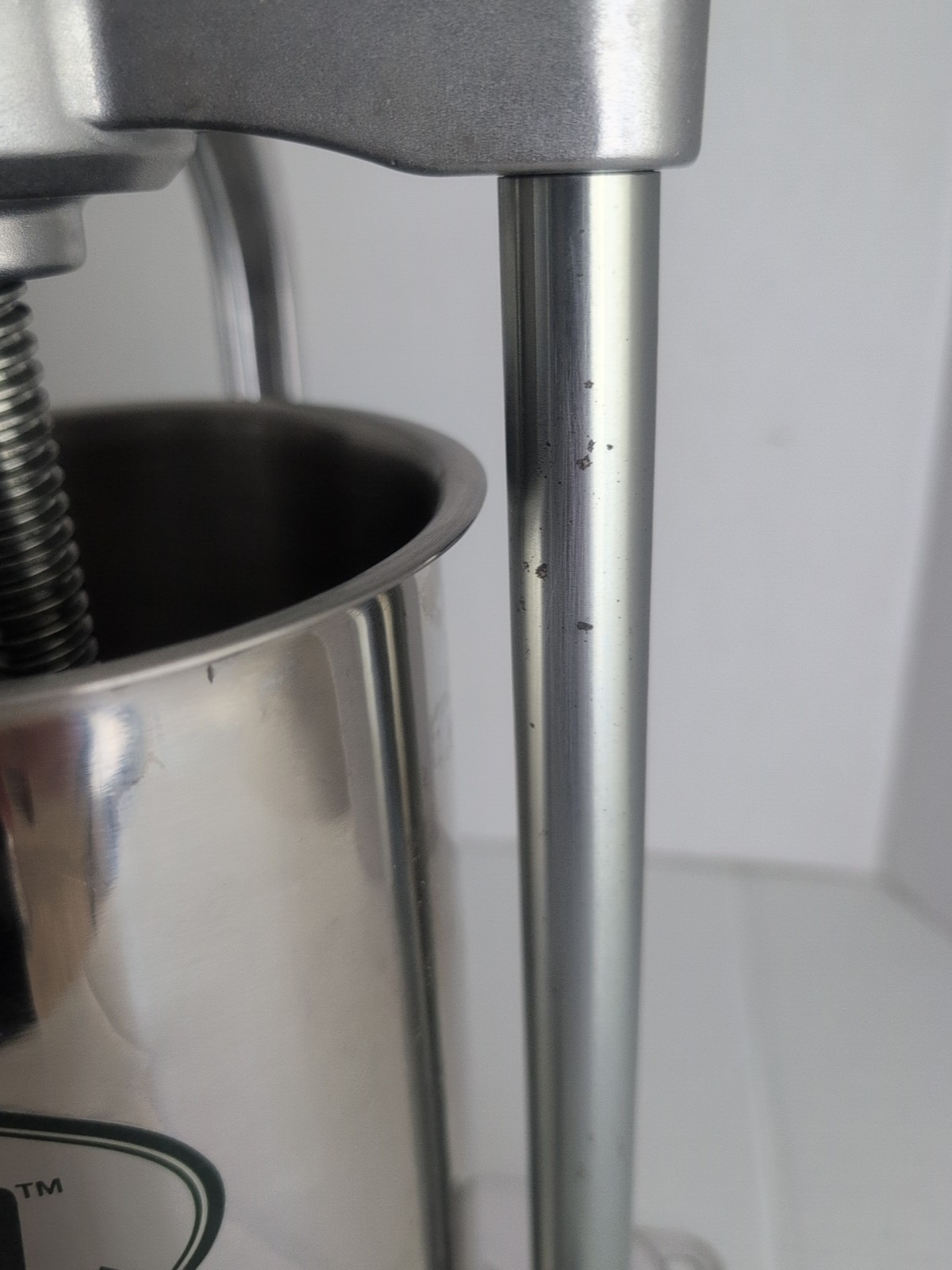 LEM 1606 5 LB Stainless Steel Sausage Stuffer Used With Box