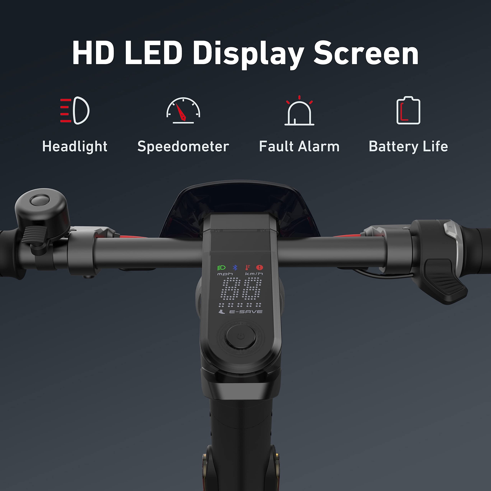 NIU KQi3 Max Electric Scooter, Portable, Folding , 450W Power, 40 Miles Long