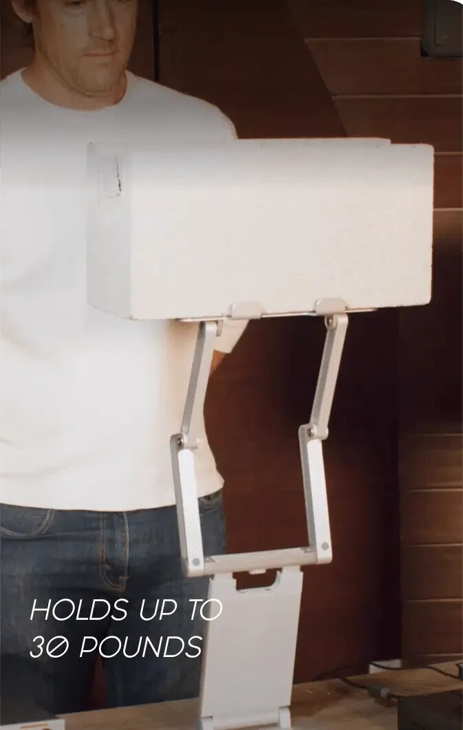 DriftDesk Portable Laptop Stand Convertible 24" Adjustable Standing Desk (HB)