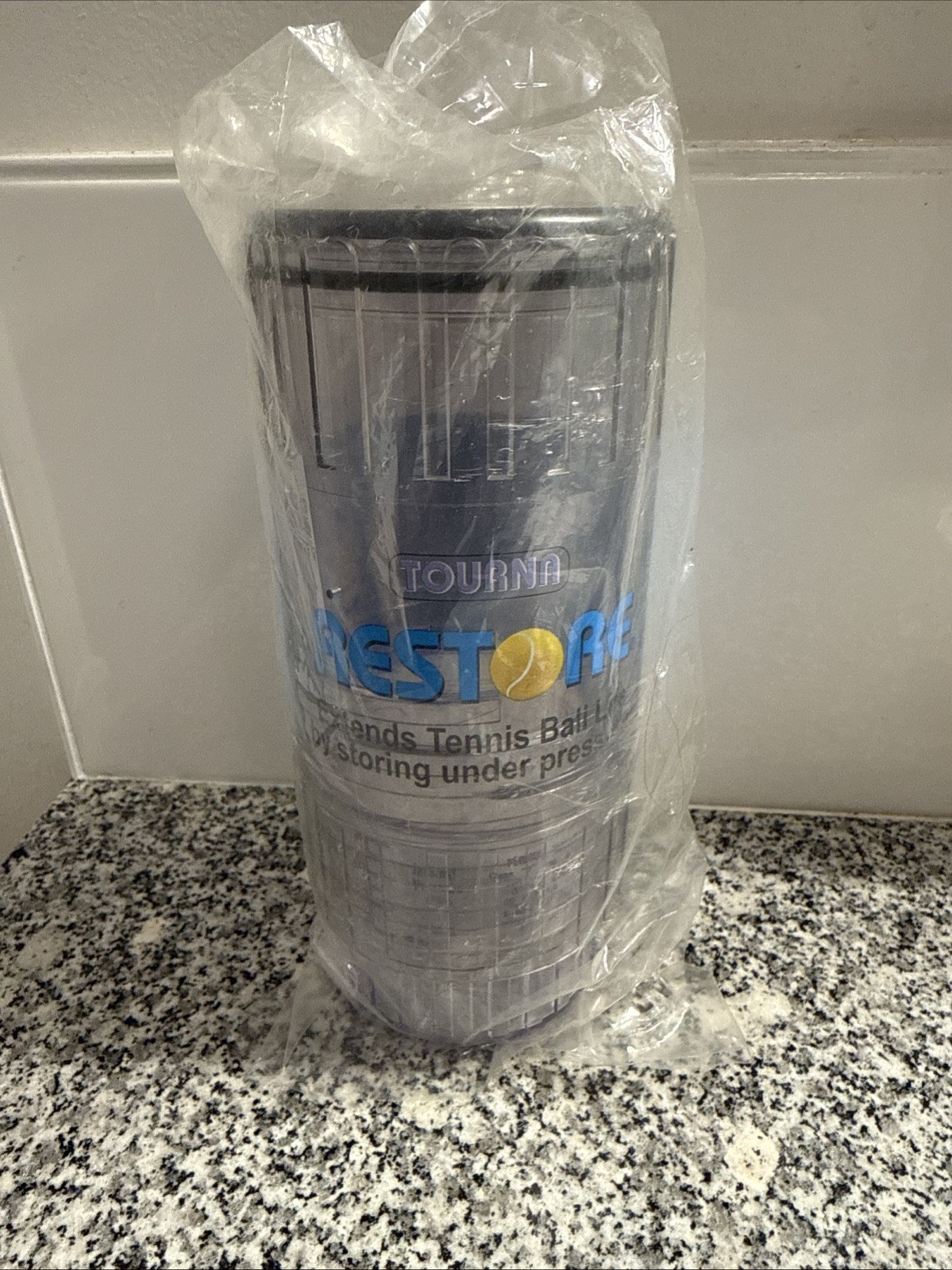Tourna Restore Tennis Ball Pressurizer - Extends Tennis Ball Bounce New Sealed
