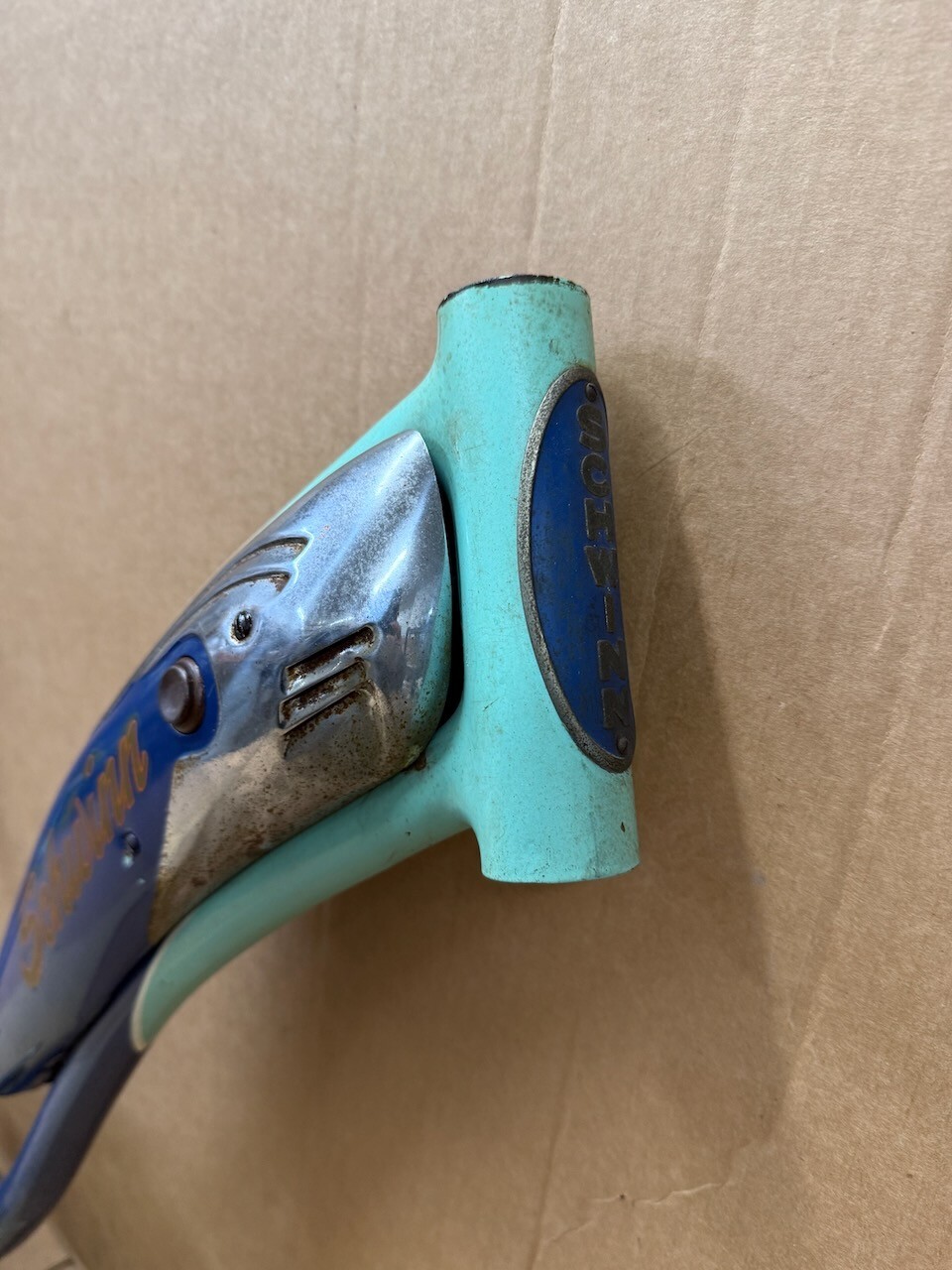 Schwinn Blue Ladies 26" Panther Bicycle Frame Set & Tank 1950