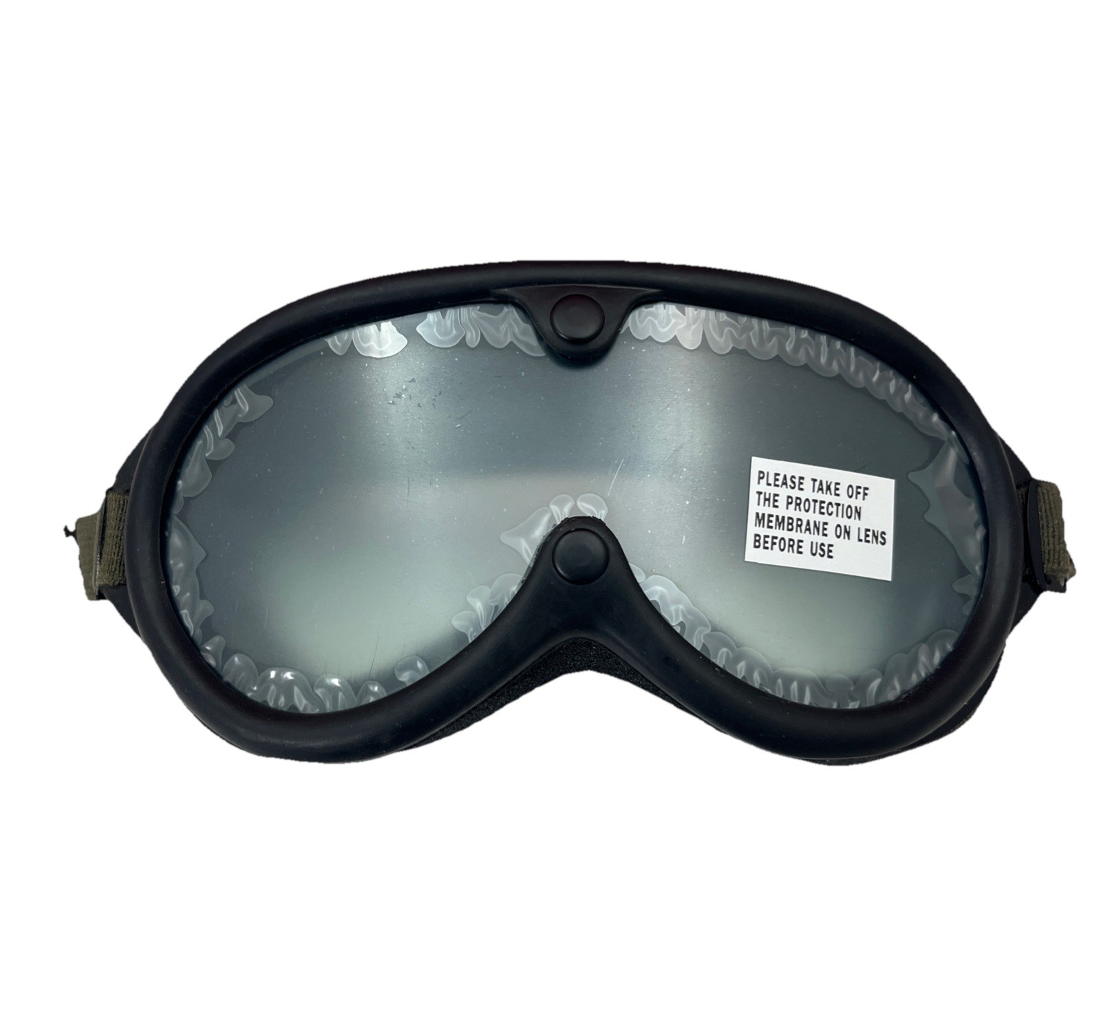 Original U.S. Military David Clark Sun, Wind and Dust Goggles w/Box & Extra Lens