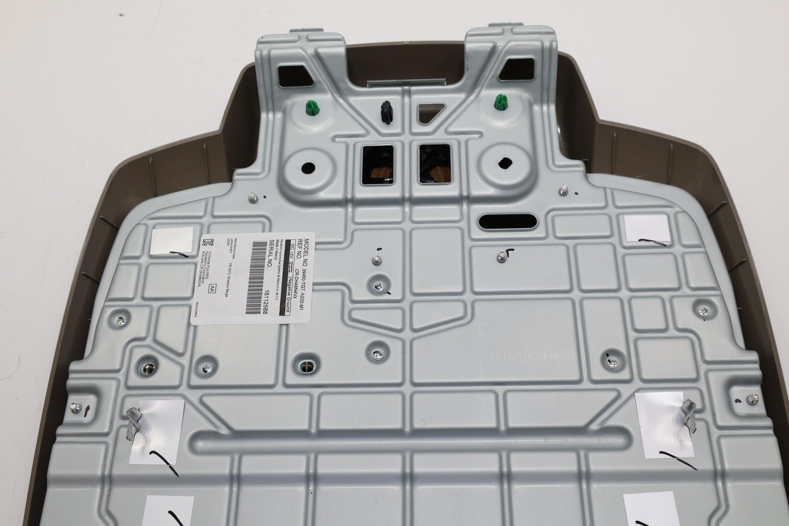 2019 - 2022 HONDA PILOT REAR OVERHEAD MONITOR SCREEN OEM 39460TG7A220M1 BEIGE_BE