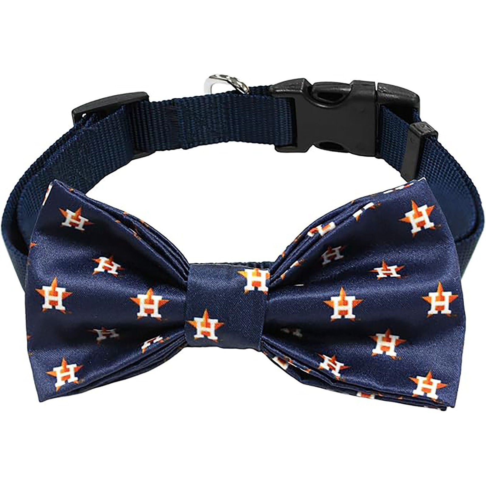 Pets First MLB Dog Collar with Removable Bow Tie - Adjustable Pet Collar