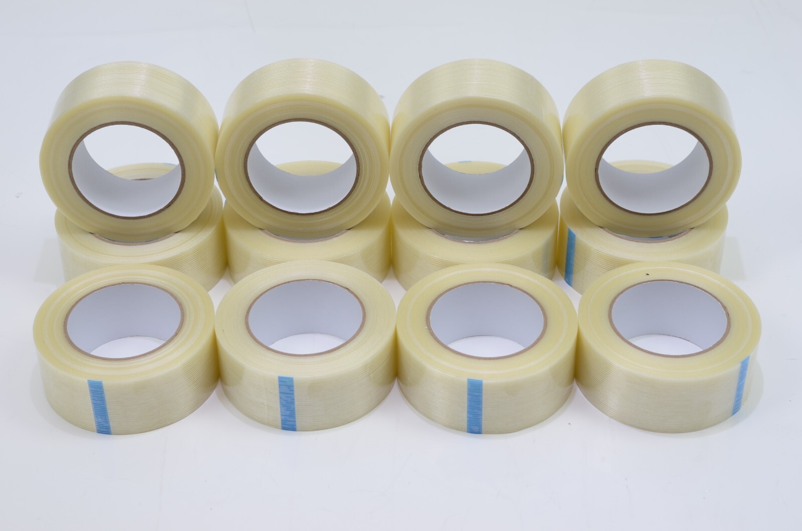 2" x 60 yd Filament High Tensile Strapping Fiberglass Tape 170 LB rated STICKY