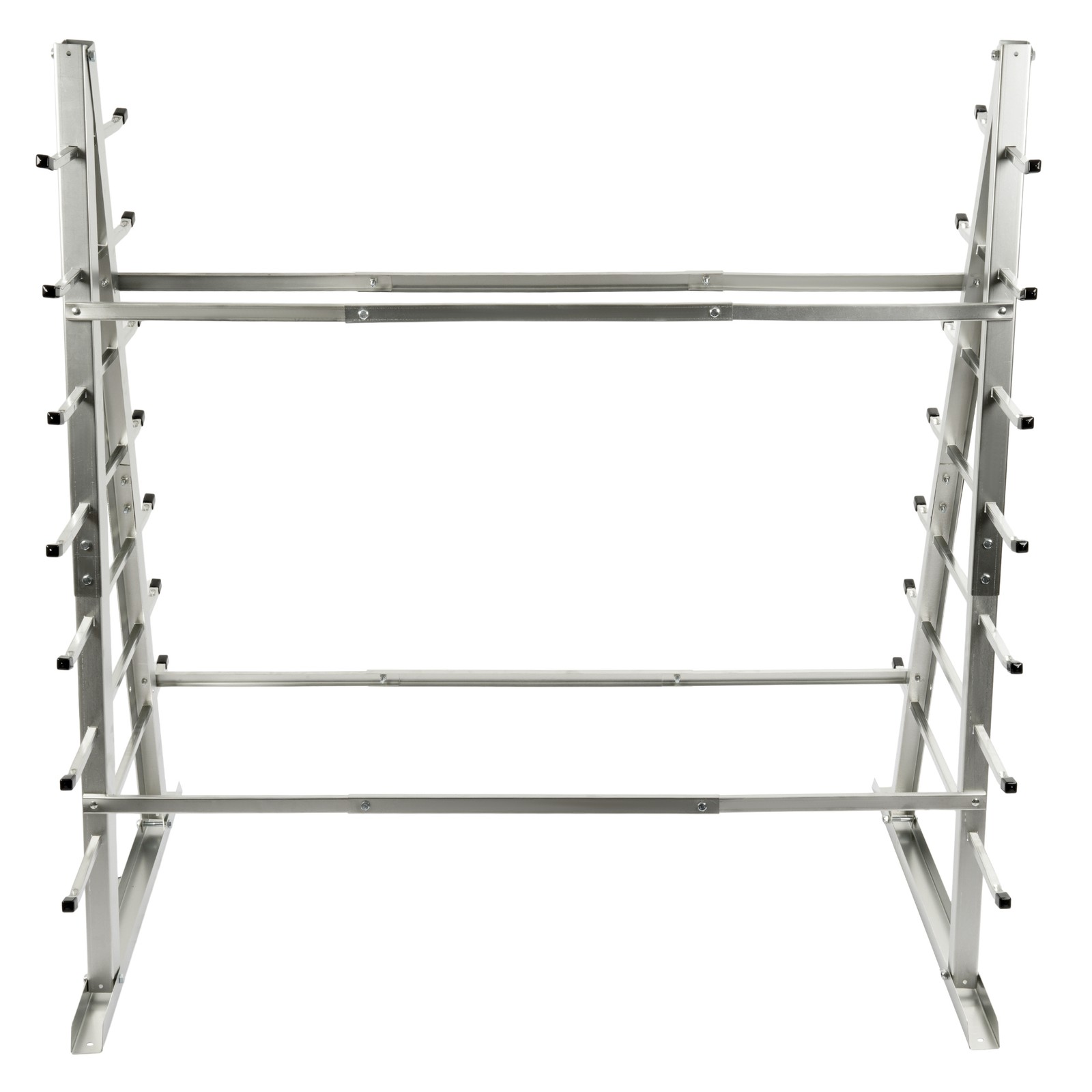 7-Tier Horizontal Storage Rack 5FTx 3FTx5 1/2FT Floor Standing Lumber For Garage