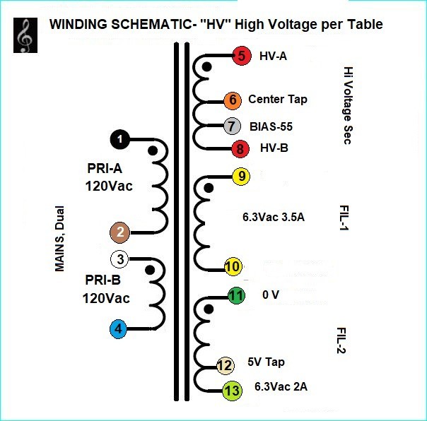 PT330Mi-TUBE AUDIO POWER TRANSFORMER for TUBE AUDIO (660Vct) x 130mA