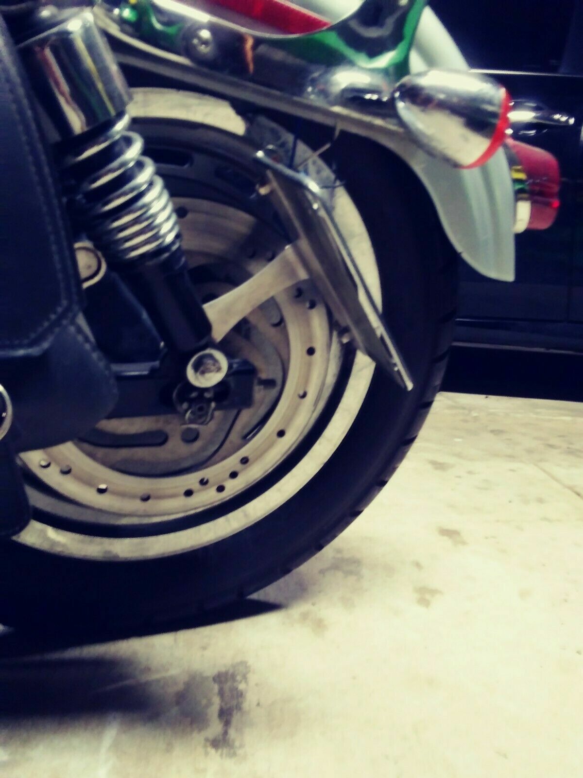 License Plate Relocation Bracket for HARLEY-DAVIDSON SPORTSTER 1200 883 1100 S