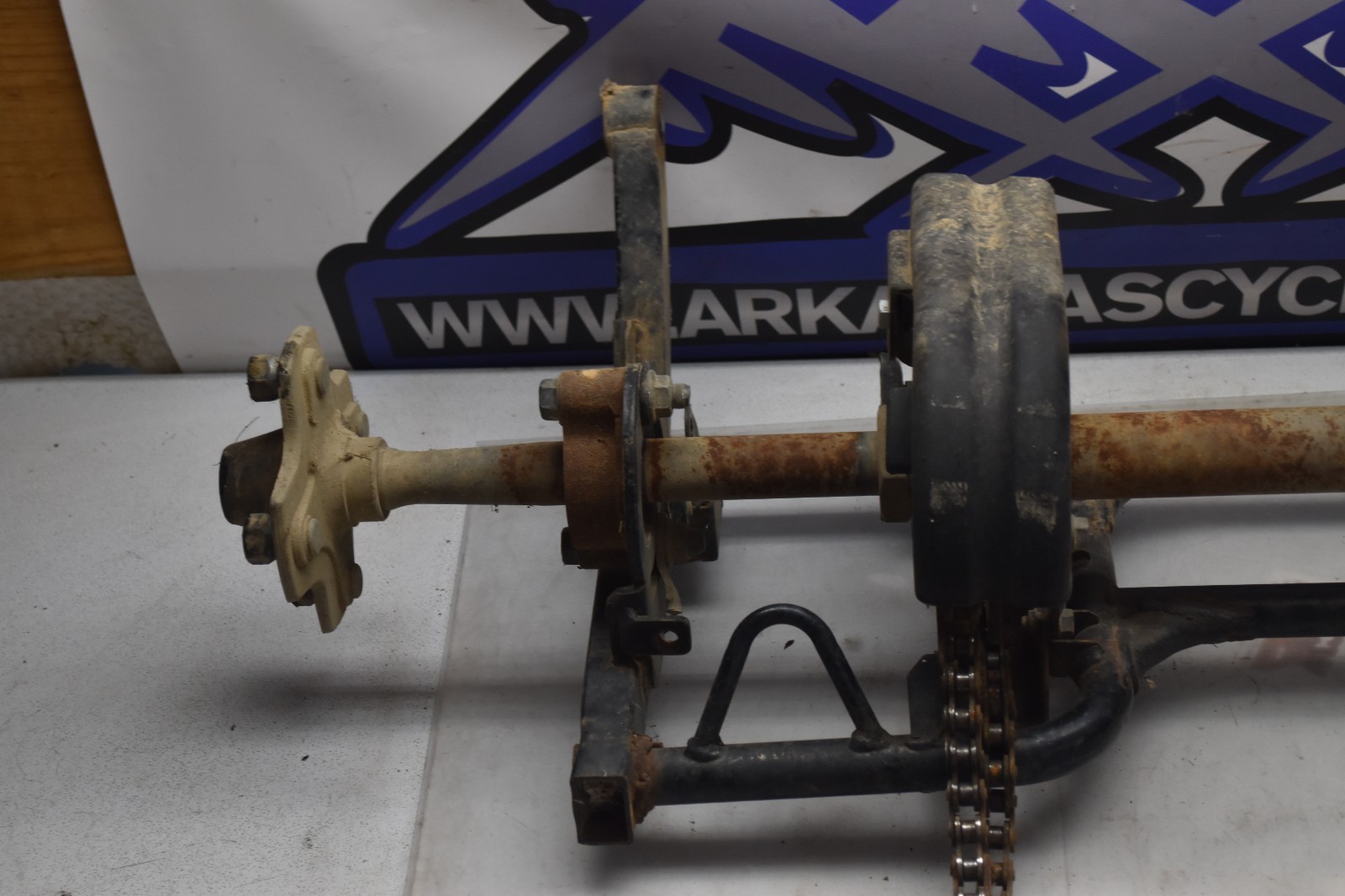 Q1-6 Full Rear End Axle Swing arm 2012 Polaris RZR 170 RZR170 UTV Free Us Ship