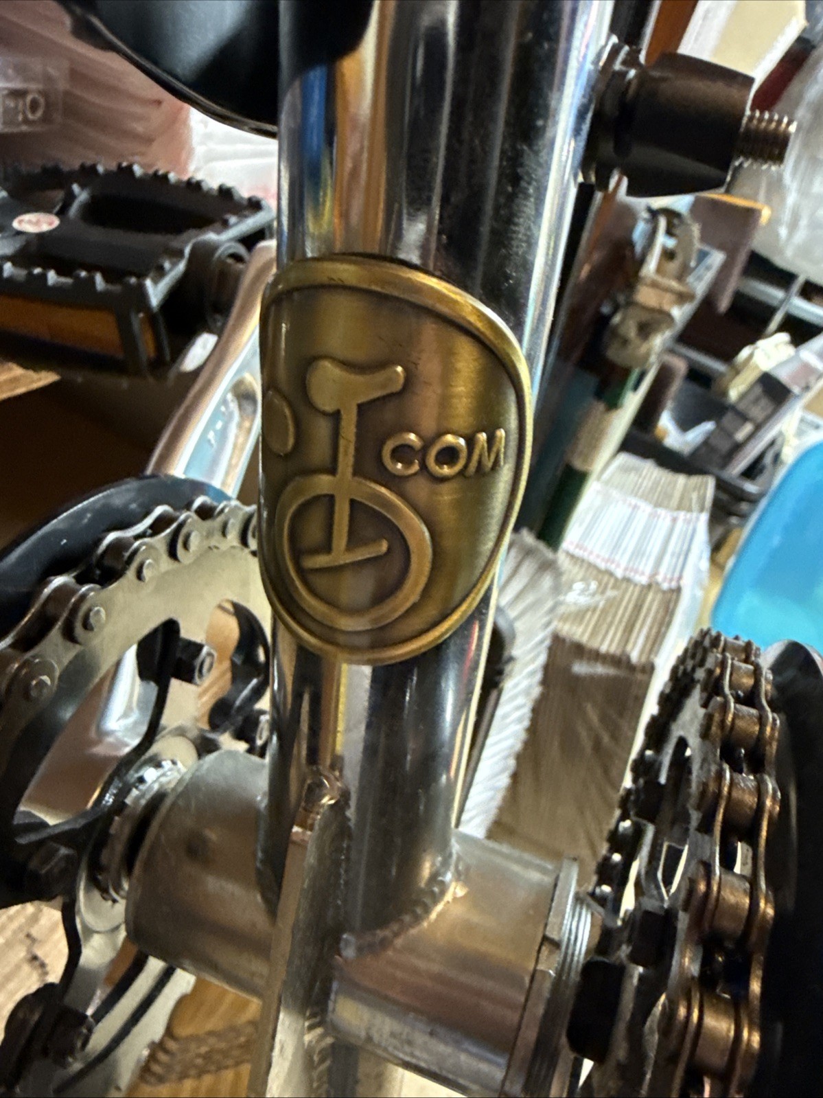 Nimbus Giraffe Unicycle Chrome Nimbus Performers Circus Monowheel 6/7+ Foot Tall