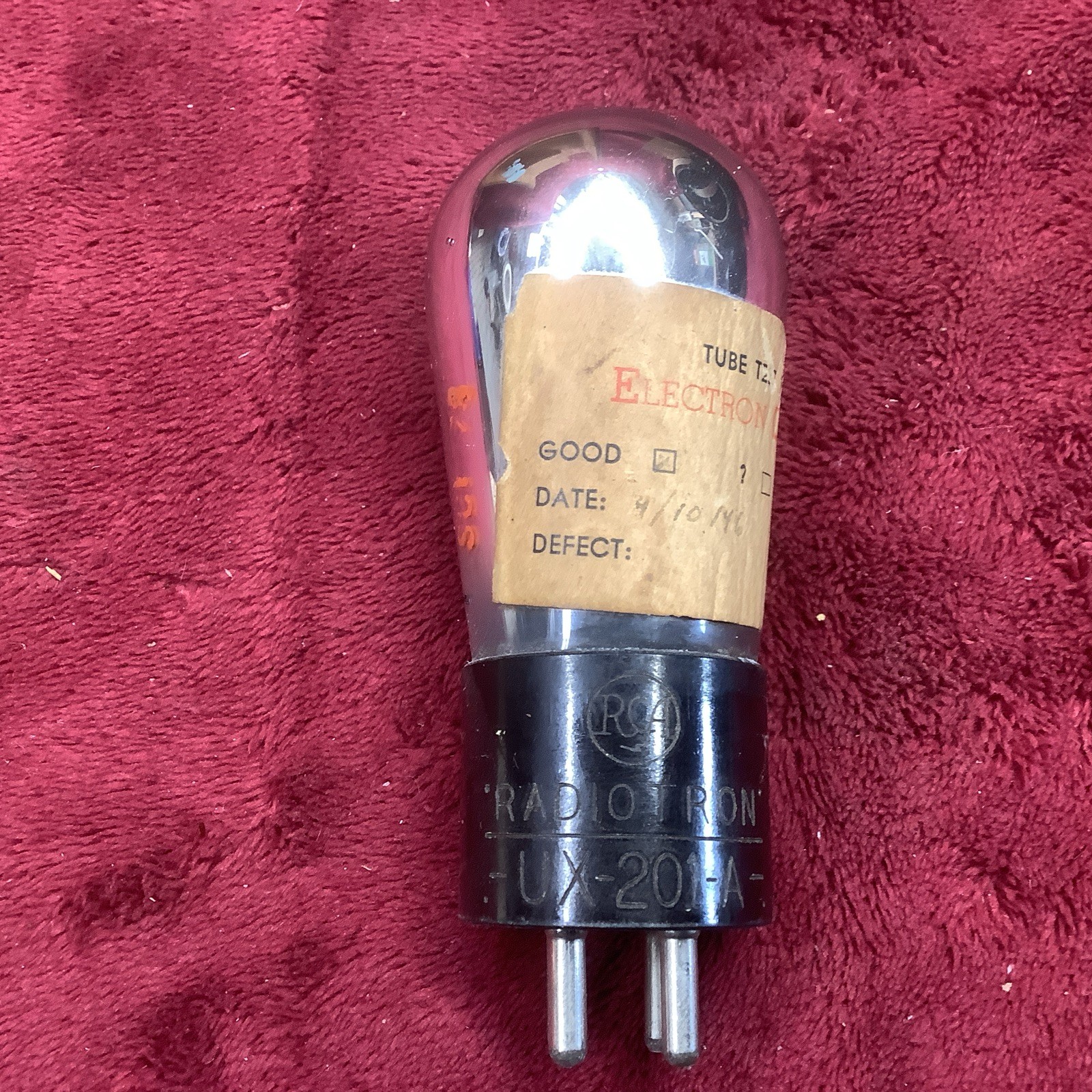 VTG Clapp-Eastham Type H.R. Tube Radio Regenerative Receiver 175-825 Meters Mass