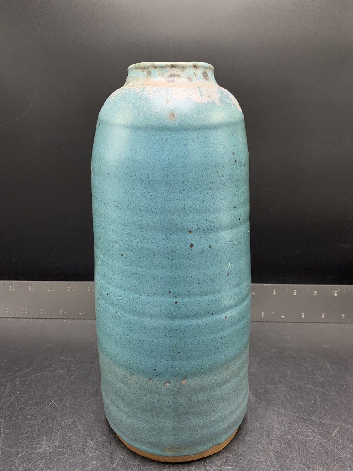 Hummingbird Vase Pottery Hand Painted Floral Art Planter