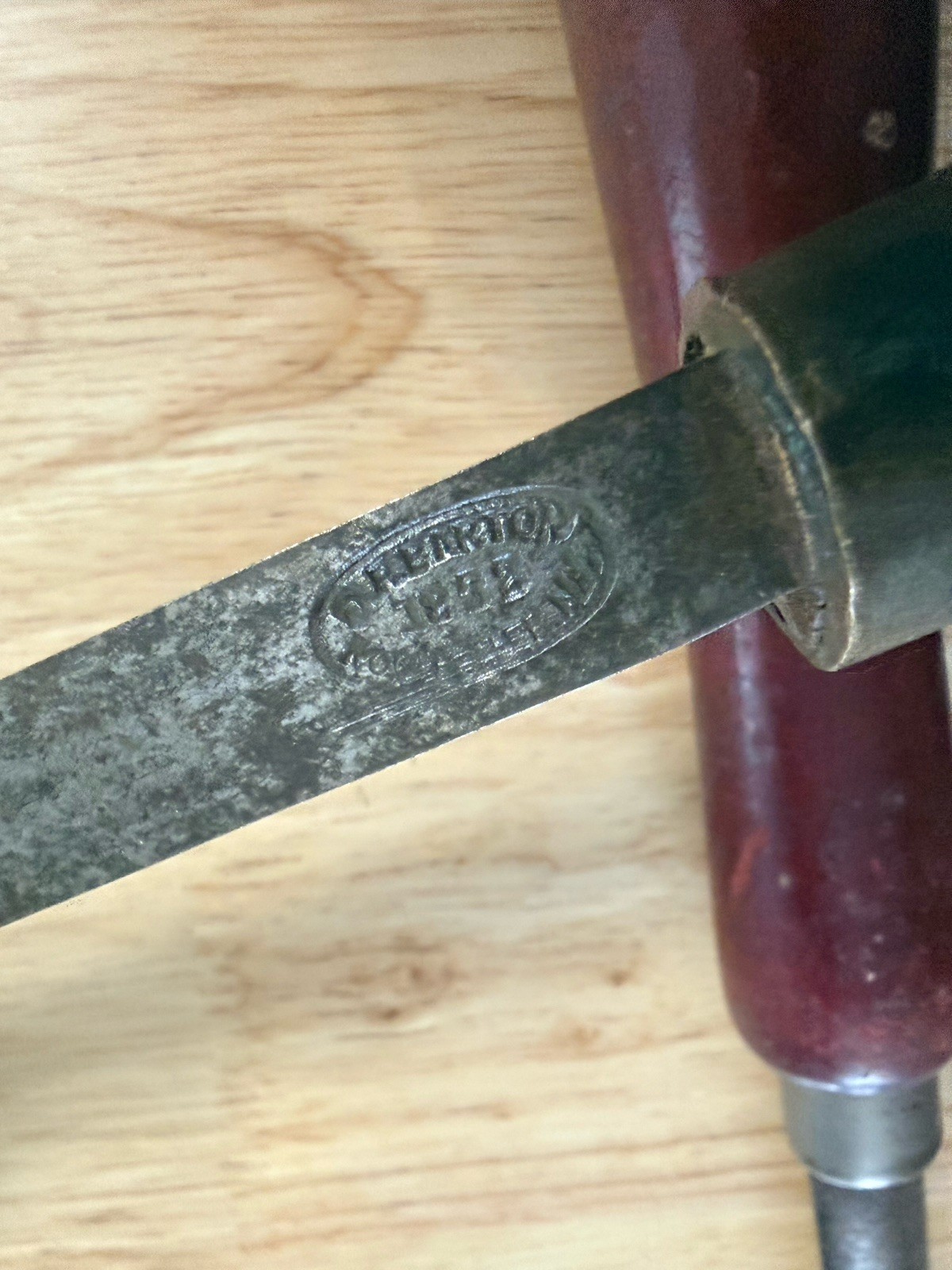 Vintage Craftsman 5pc Carbide Tipped Carving Chisels Set