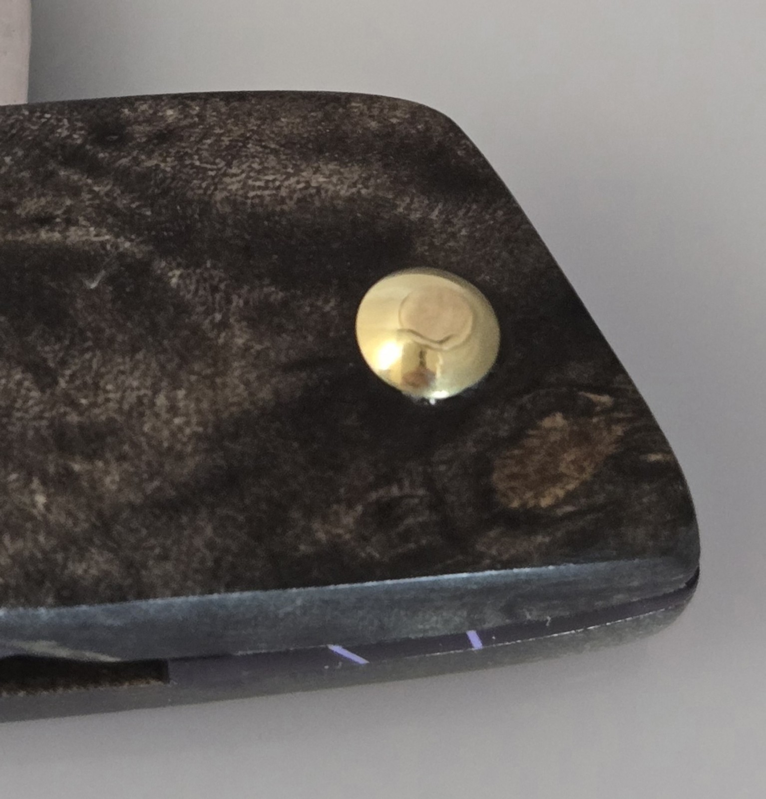 Straight Razor Hardware Pinning Kit (cup washers~brass)