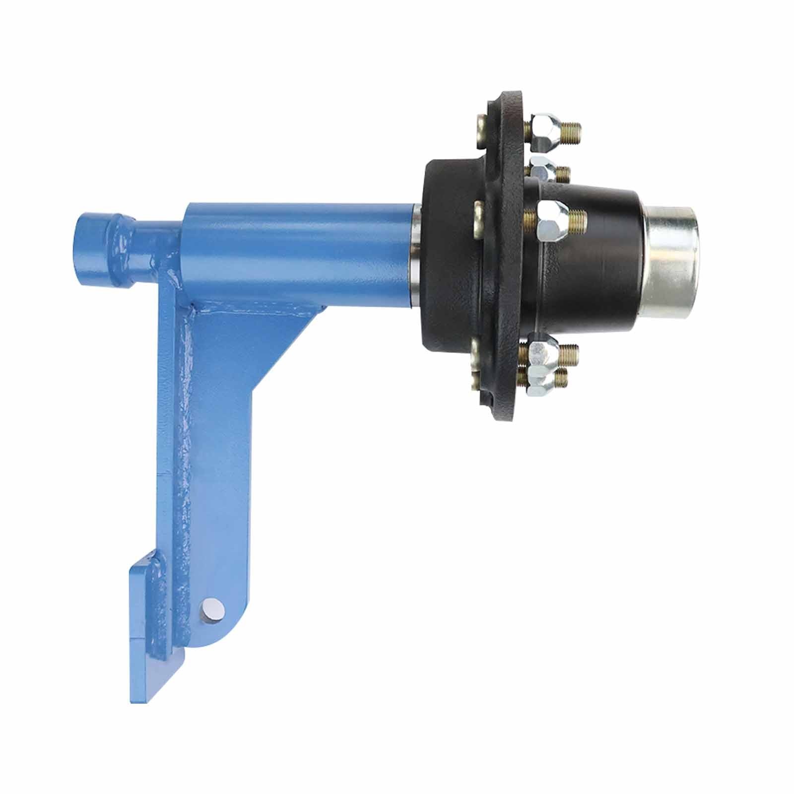 2 pcs 6 x 6.5 Lug 8800LB Shipping Container Wheels, Bolt-on Spindle Kit NEW