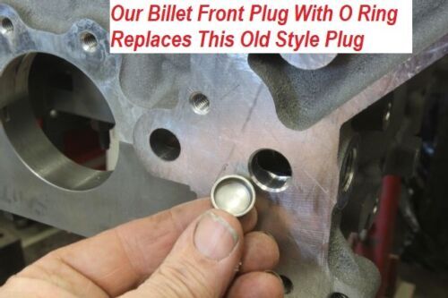 LS Barbell Oil Diverter Pickup Tube Hold Down Gallery Plug LS1-2-3 5.3 LQ4 etc