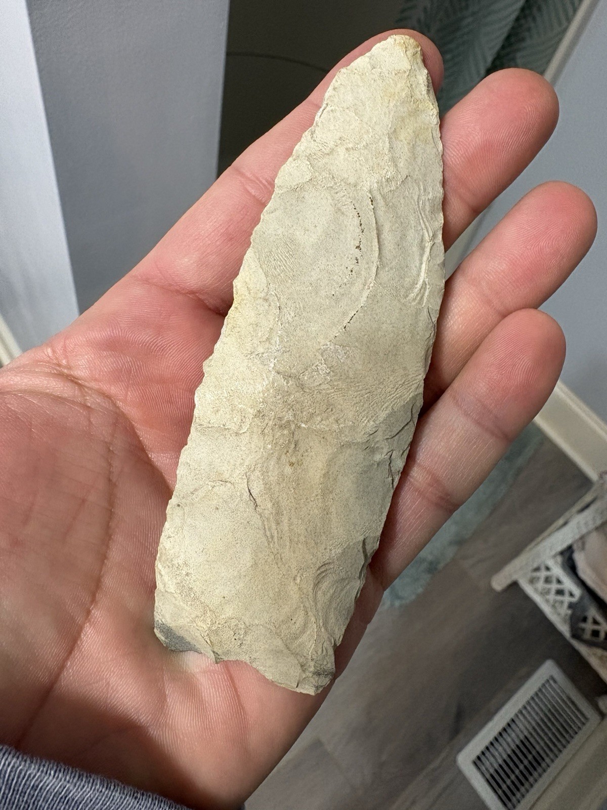 NC Piedmont arrowheads Artifact Carolina Artifact 4.75” Rhyolite Blade Thin