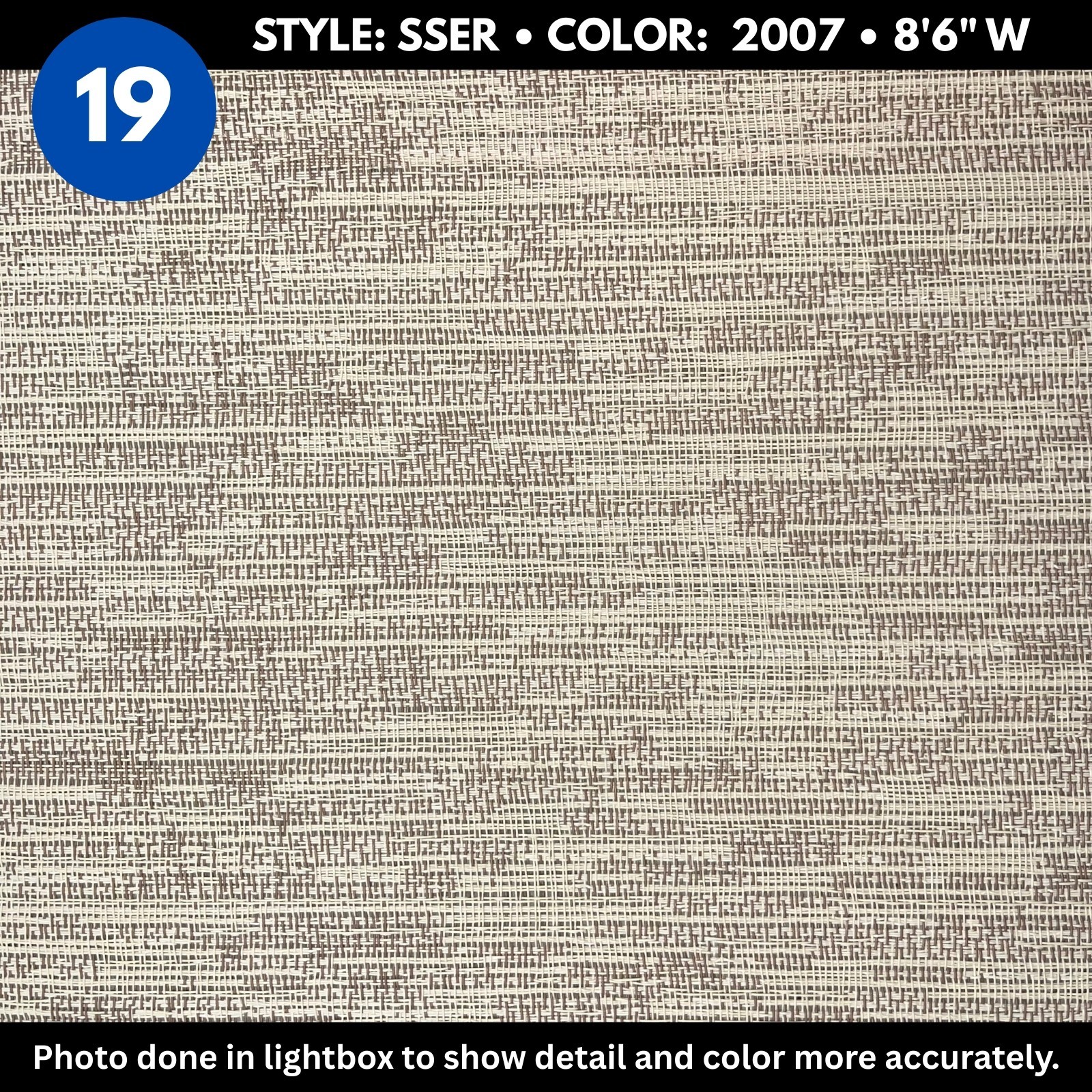 Woven Vinyl Flooring | Samples - 4.5" X 4.5" - Samples 1 -24