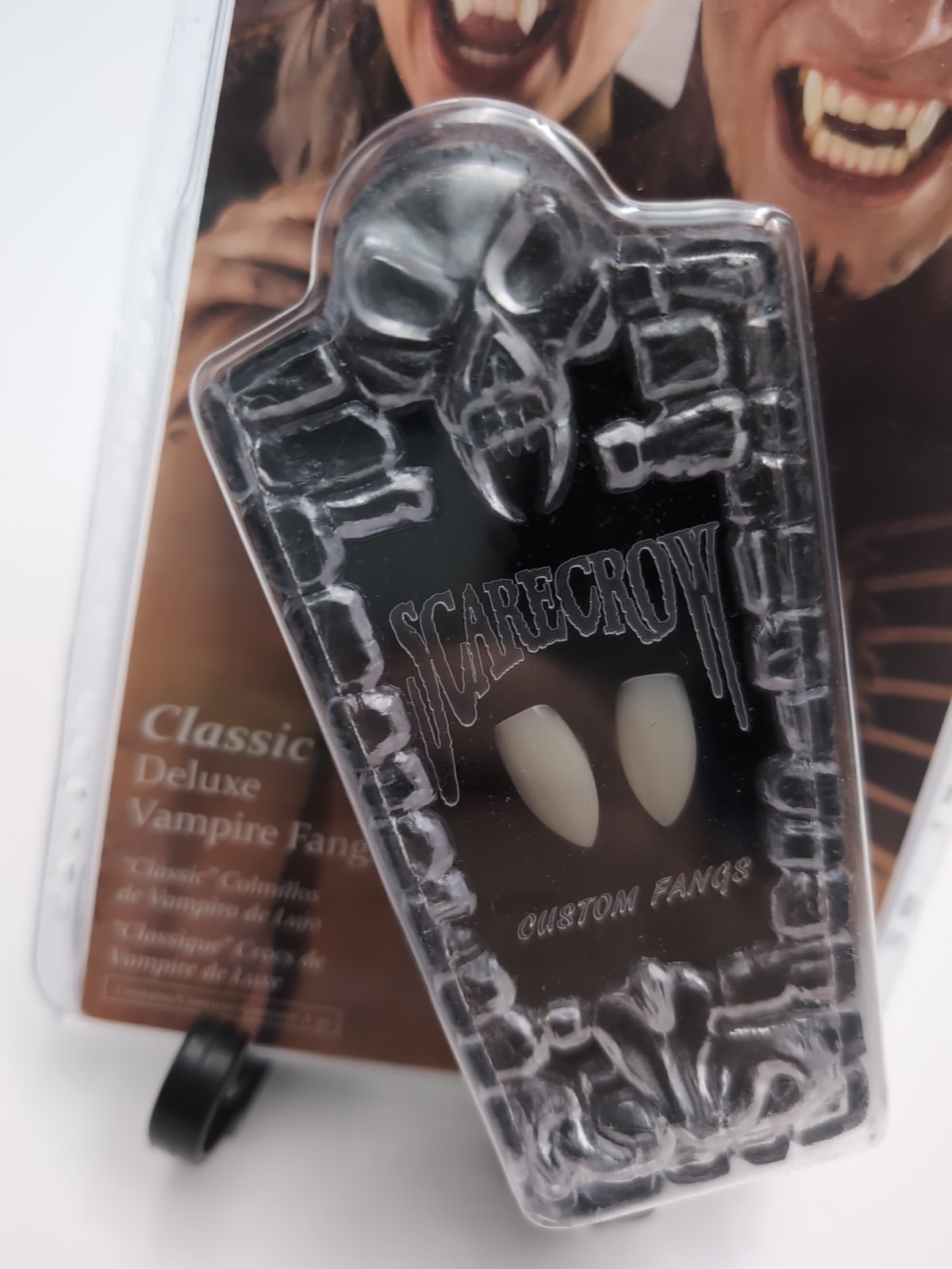 Scarecrow Classic Deluxe Custom Vampire Fangs Halloween Cosplay Costume