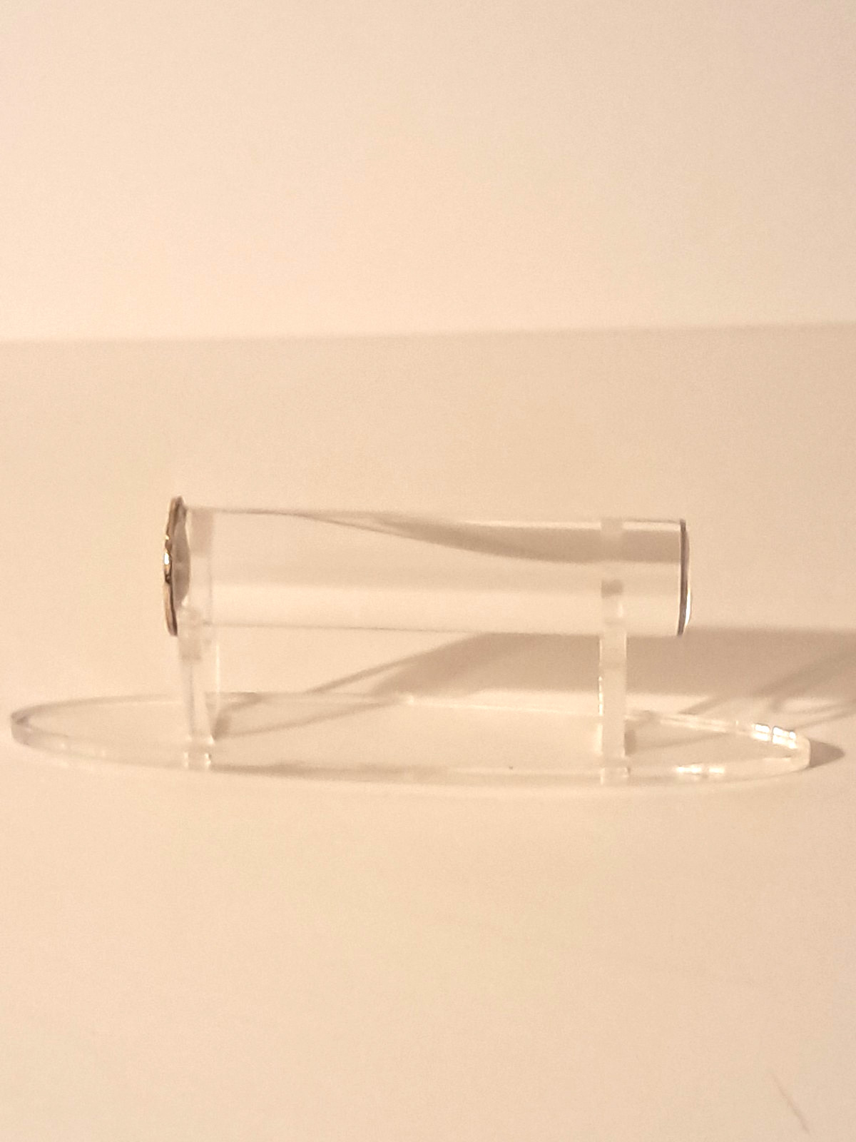 Handgun Firearm Gun Safe Shelf Display Rod - 7/8" Colt's Rampant Enamel Topper