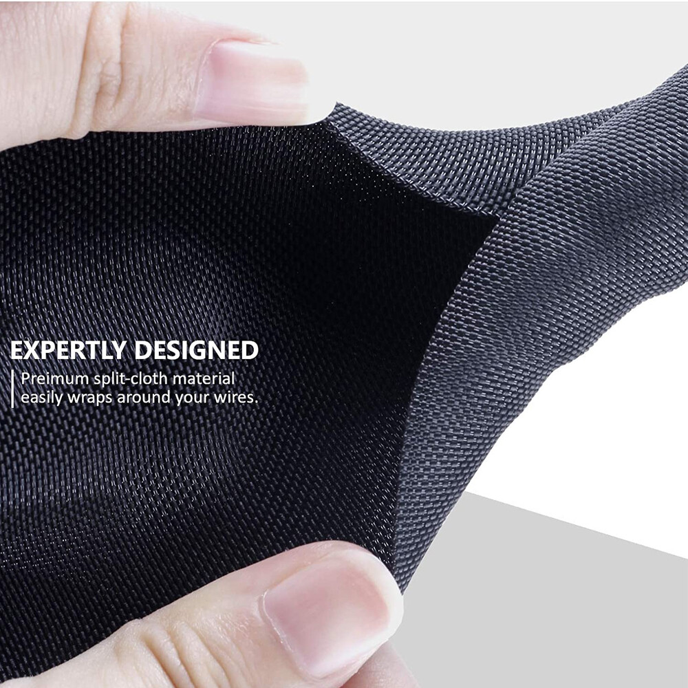 Automotive Wiring Loom Cable Sleeve Cabling Management Wire Harness Wrap Lot