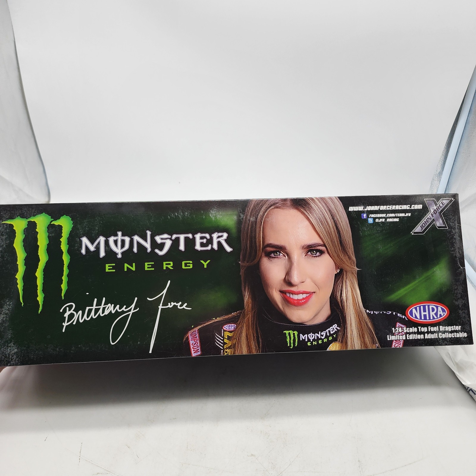 5W Action 1:24 2016 Brittany Force Monster Energy Top Fuel Dragster /1,021 *READ