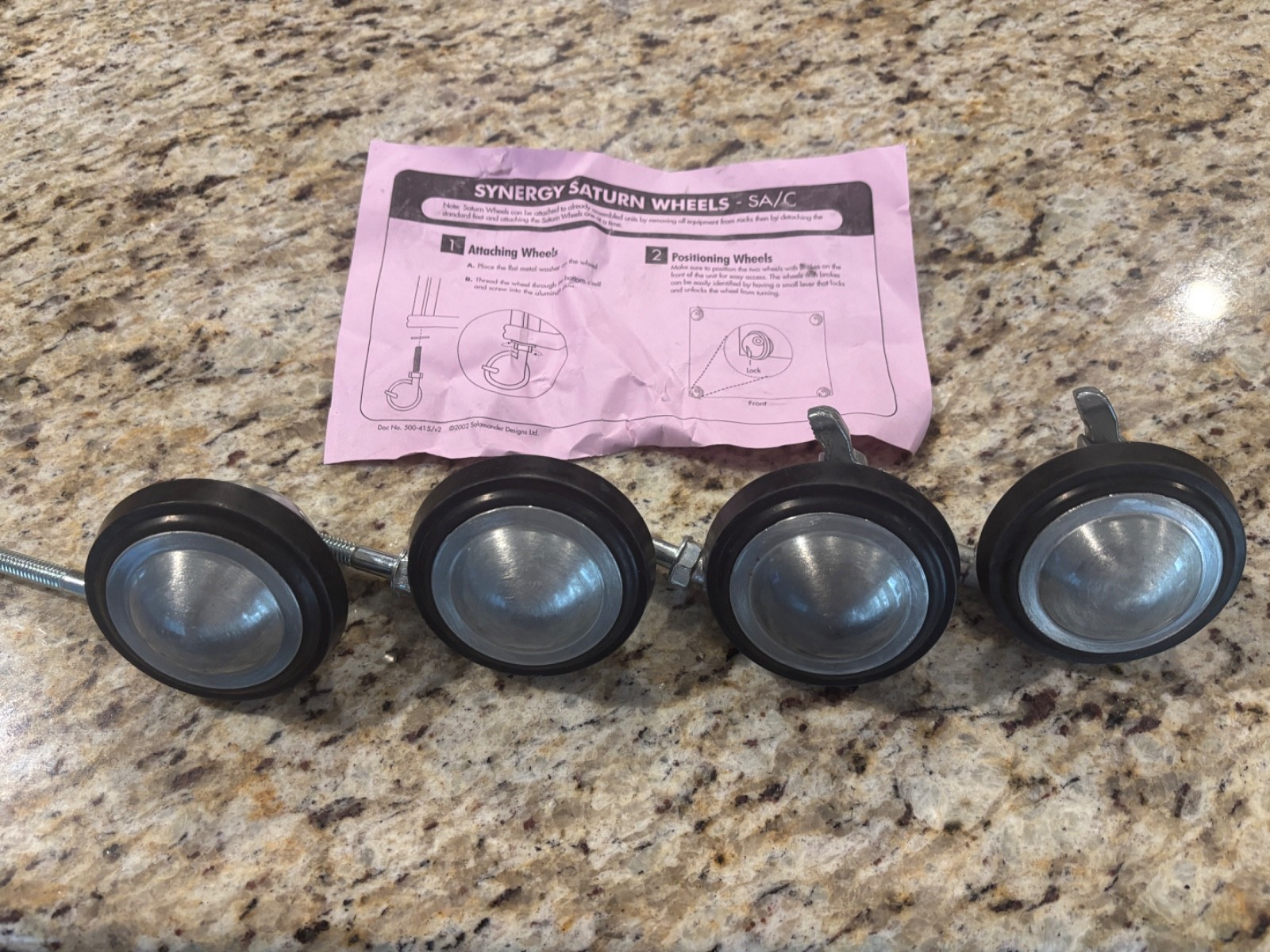 Salamander Synergy Saturn Wheels - Set of 4