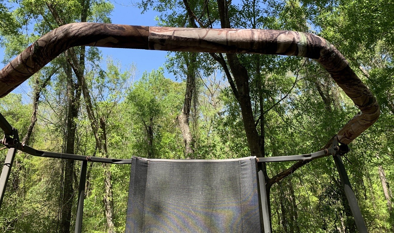 Tree Stand Rail Pads, Shooting Rail Pads - Timber Camo - Made in USA