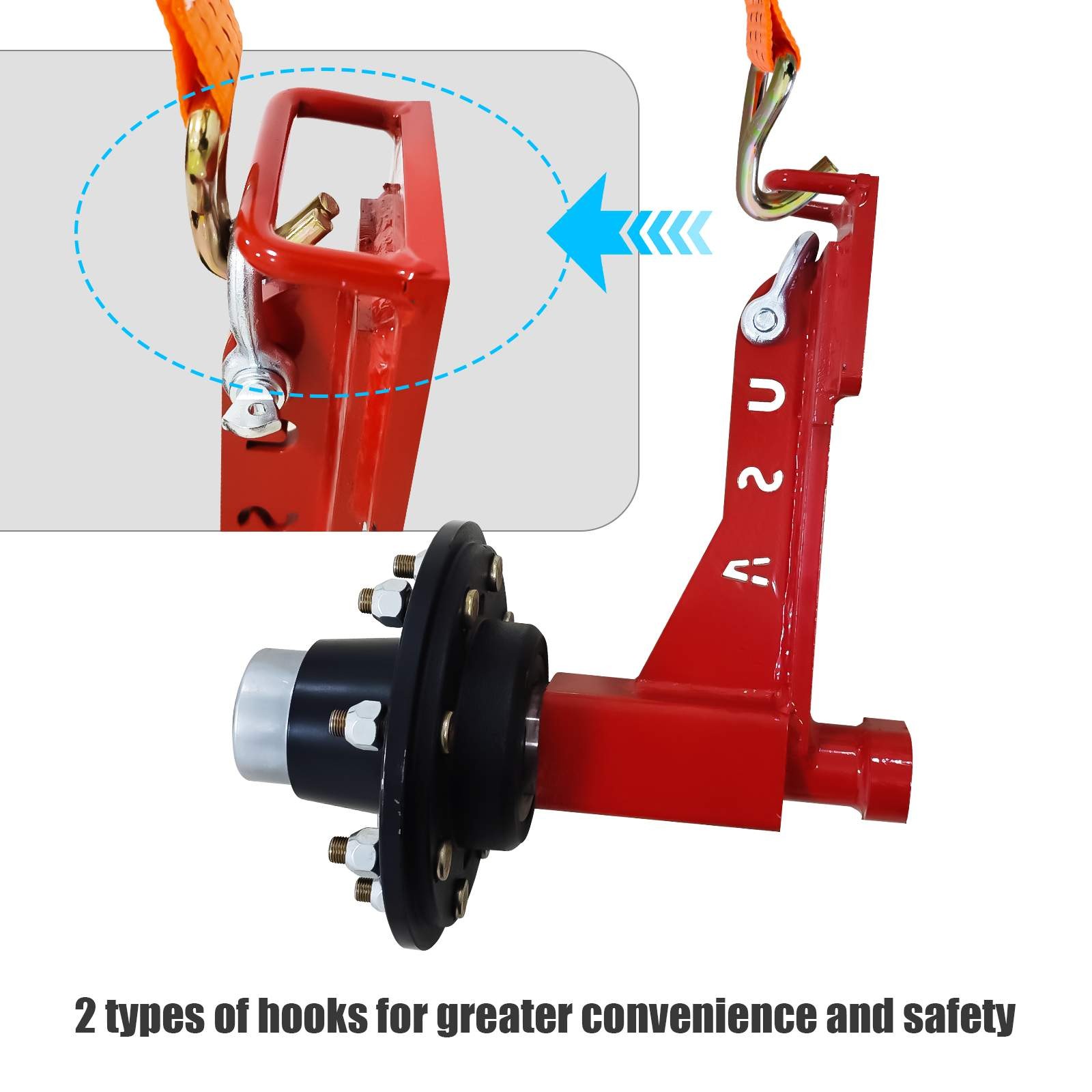 New upgrade superior Shipping Container Wheels/8x6.5 Lug/Container mobile Kits