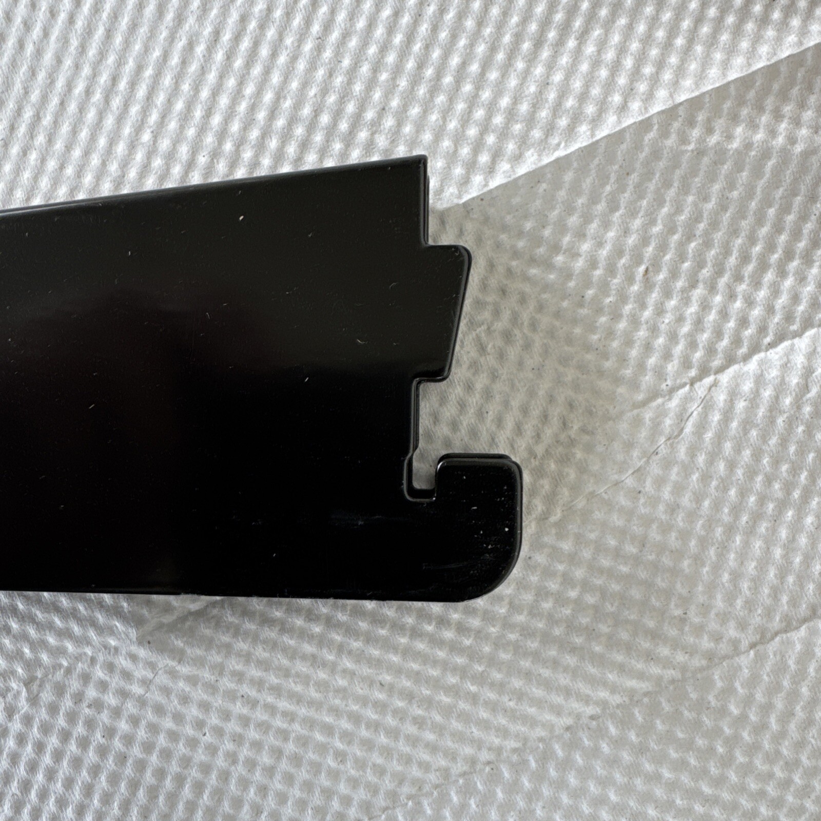 16 Rubbermaid Brackets Twin Track Bracket 14.5” BLACK FG4C0602BLA