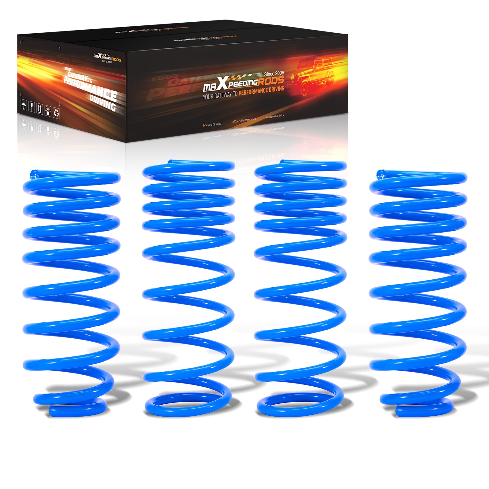 MaXpeedingrods Lowering Springs Drops 2" For Honda Accord 08-12 Acura TSX 10-14