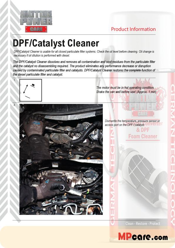 2 x cans Diesel Particulate Filter ( DPF ) Cleaner With Hose Foam cleaner