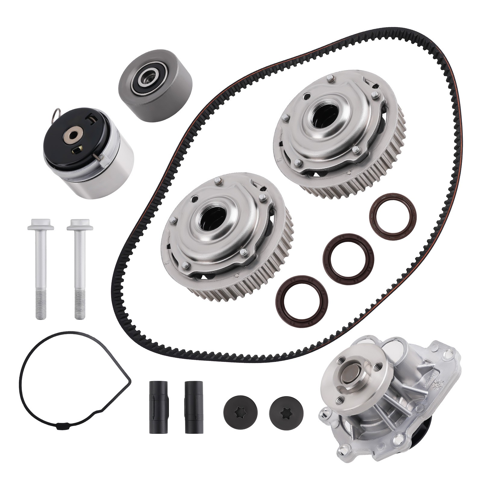 Engine Timing Belt Sprocket Kit for Chevrolet Cruze Sonic 1.8L 2012-2016 TCK338