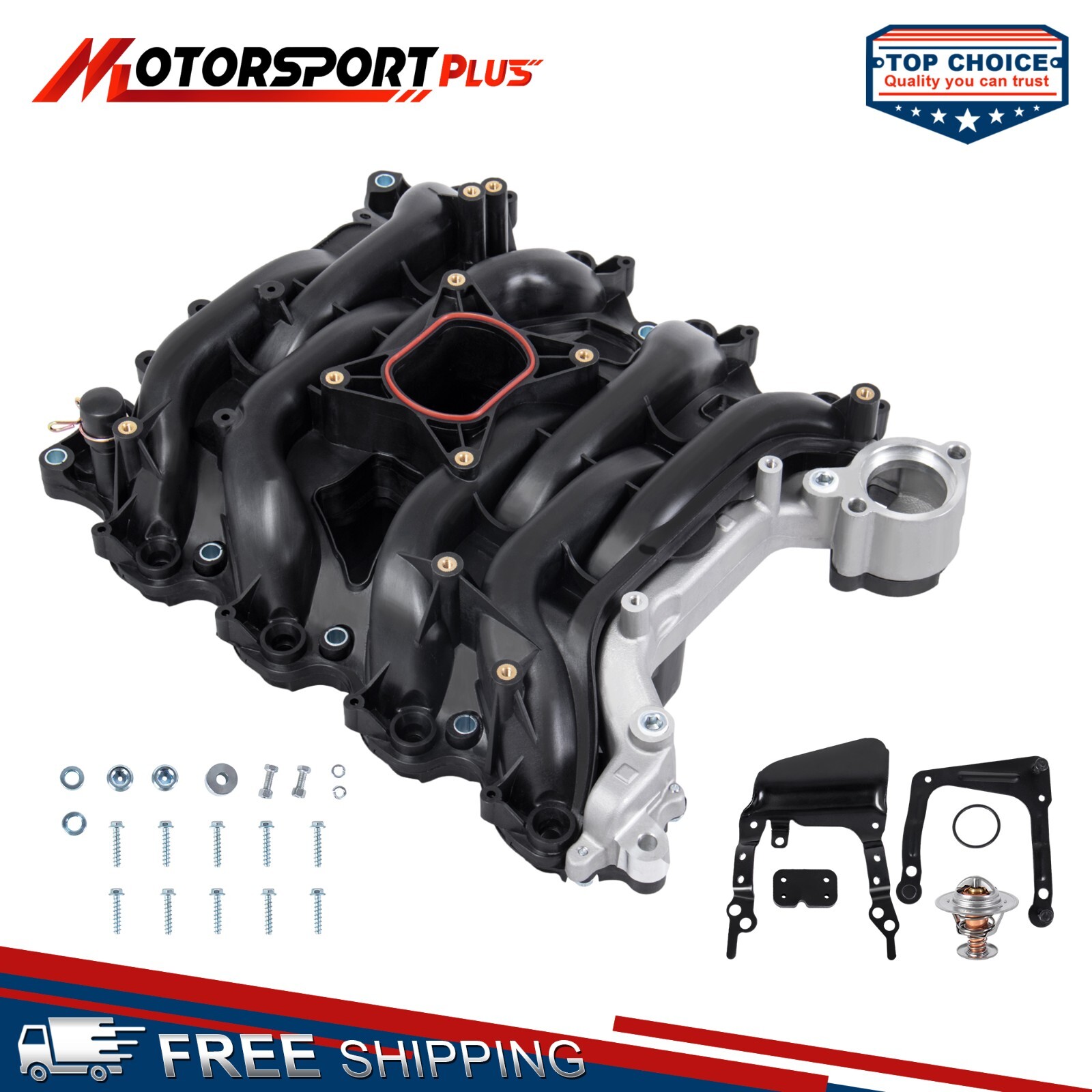 Intake Manifold w/ Gaskets For Ford Explorer Mustang Lincoln Town Car 4.6L V8