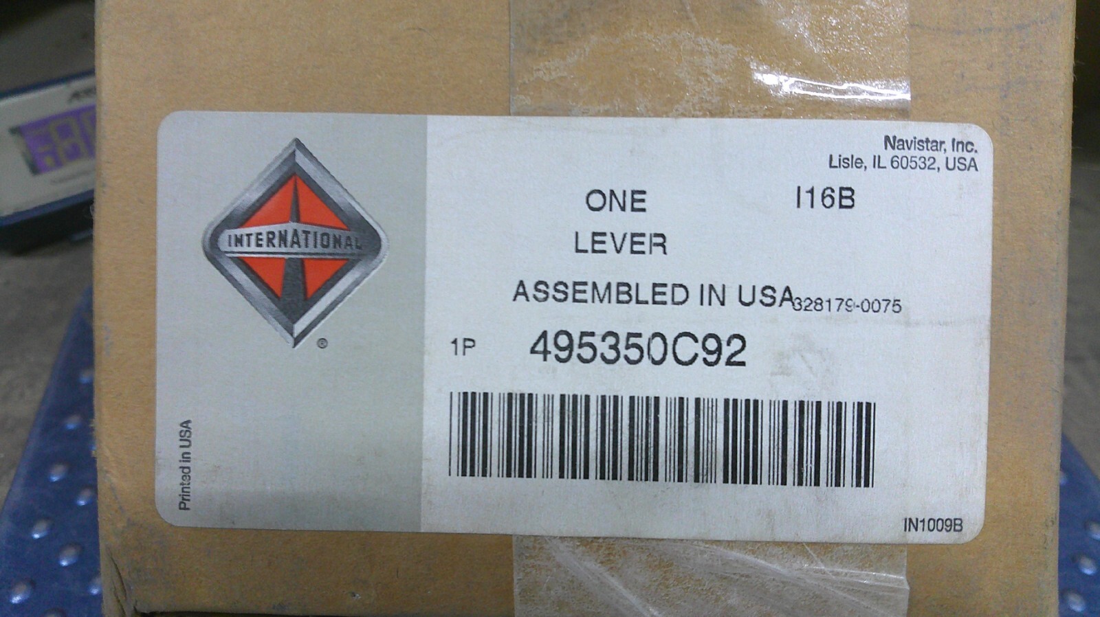 NEW OEM International 495350C92 Brake Handle Lever