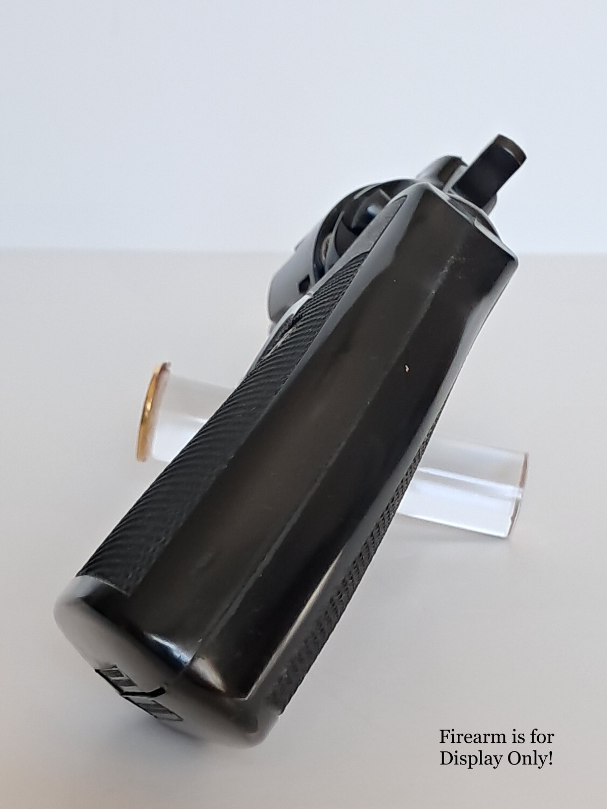 Handgun Firearm Gun Safe Shelf Display Rod - 7/8" Winchester Enamel Topper