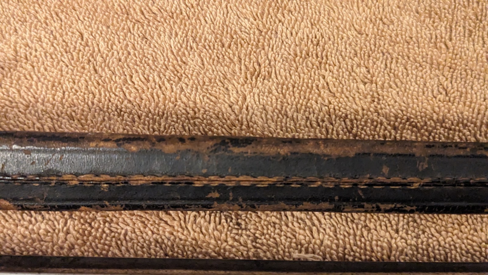 1876 Martini Henry British socket bayonet with leather scabbard Boer War WWI