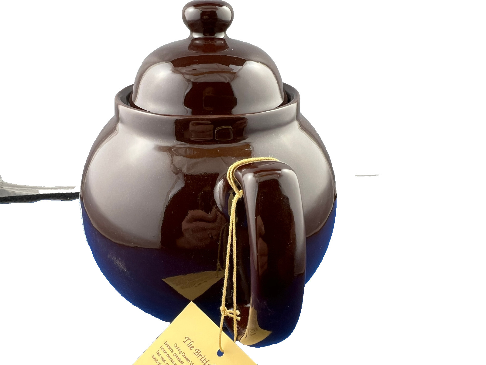 GENUINE BROWN BETTY, Red Clay, Rockingham Glaze, 4 Cup Tea Pot, MADE IN ENGLAND