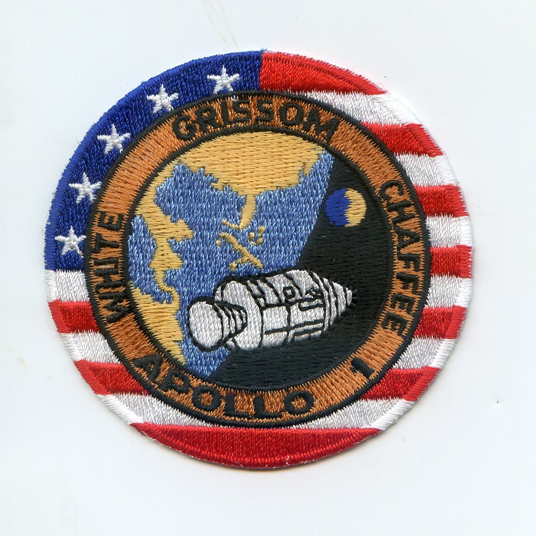 Apollo 1 NASA Patch - 2-5/8" - Shipped FREE from U.S.