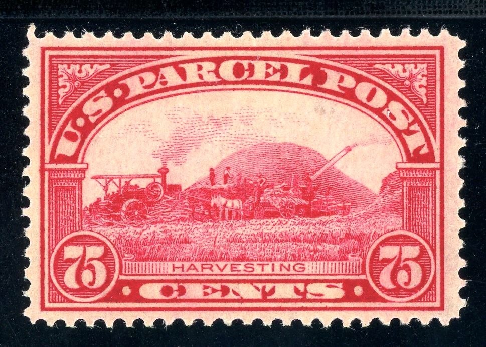 Scott Q11 OG MH VF-XF US 1913 Parcel Post Harvesting SCV $85+
