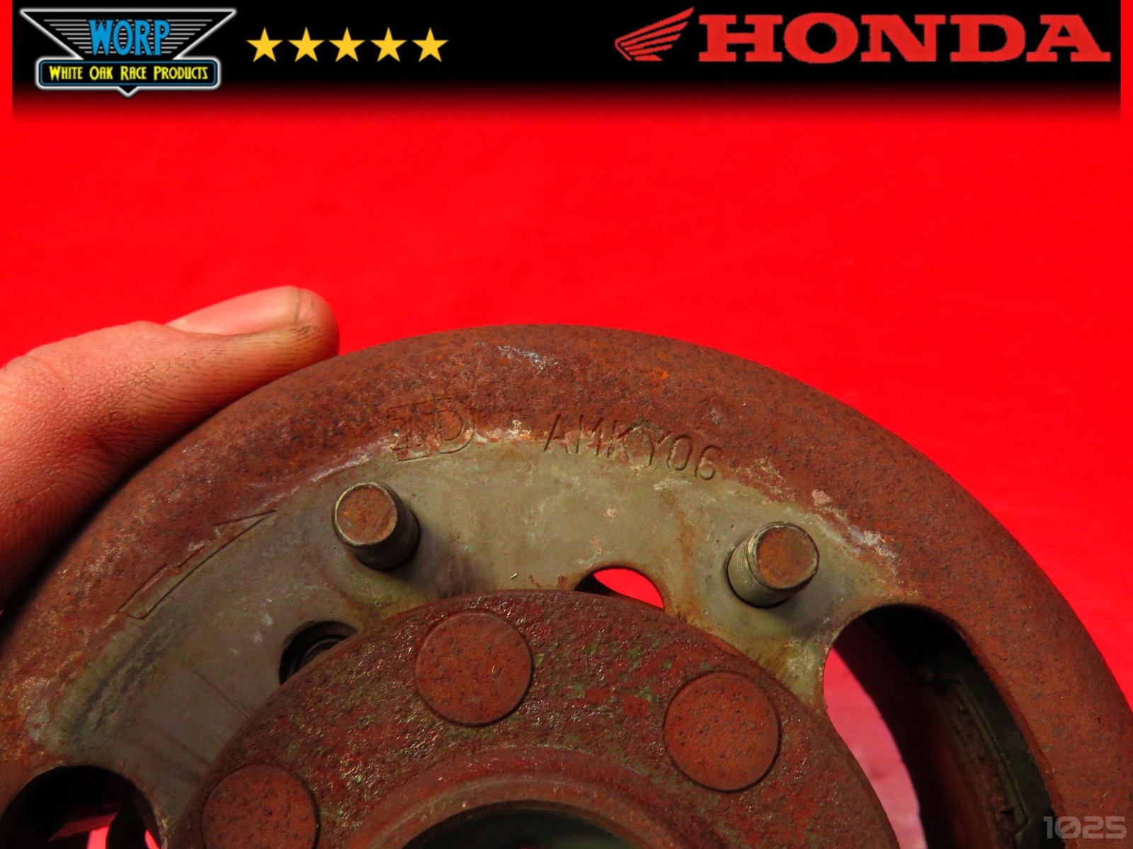 OEM 1978 HONDA ODYSSEY 250 FL250 FLYWHEEL ROTOR FLY WHEEL MAGNETO PULL START HUB